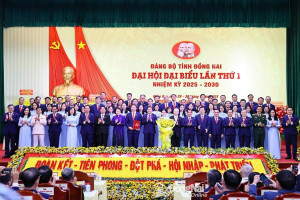 Thông báo nhanh kết quả Đại hội đại biểu Đảng bộ tỉnh Đồng Nai lần thứ I