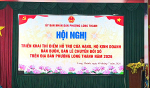 Hội nghị triển khai thí điểm hỗ trợ cửa hàng, hộ kinh doanh...